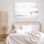 Shop Last Surf Photo Canvas Print a coastal themed photography framed stretched canvas print from The Print Emporium wall artwork collection - Buy Australian made prints for the home and your interior decor space, TPE-1185-CA-35X46-NF