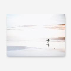 Shop Last Surf Photo Canvas Print a coastal themed photography framed stretched canvas print from The Print Emporium wall artwork collection - Buy Australian made prints for the home and your interior decor space, TPE-1185-CA-35X46-NF