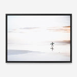 Shop Last Surf Photo Canvas Print a coastal themed photography framed stretched canvas print from The Print Emporium wall artwork collection - Buy Australian made prints for the home and your interior decor space, TPE-1185-CA-35X46-NF