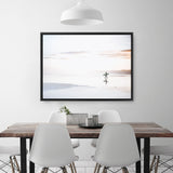 Shop Last Surf Photo Canvas Print a coastal themed photography framed stretched canvas print from The Print Emporium wall artwork collection - Buy Australian made prints for the home and your interior decor space, TPE-1185-CA-35X46-NF