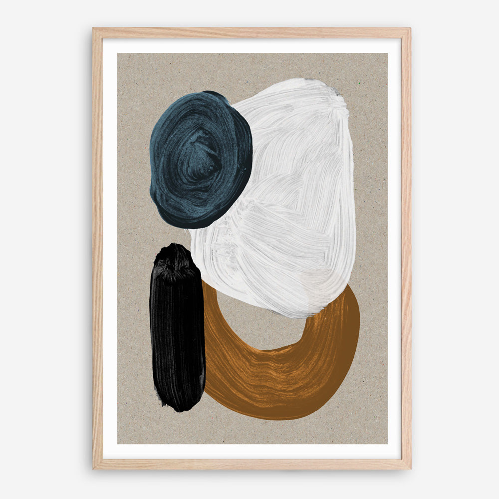 Shop Late In The Afternoon Art Print a painted abstract themed wall art print from The Print Emporium wall artwork collection - Buy Australian made fine art painting style poster and framed prints for the home and your interior decor room, TPE-DH-062-AP