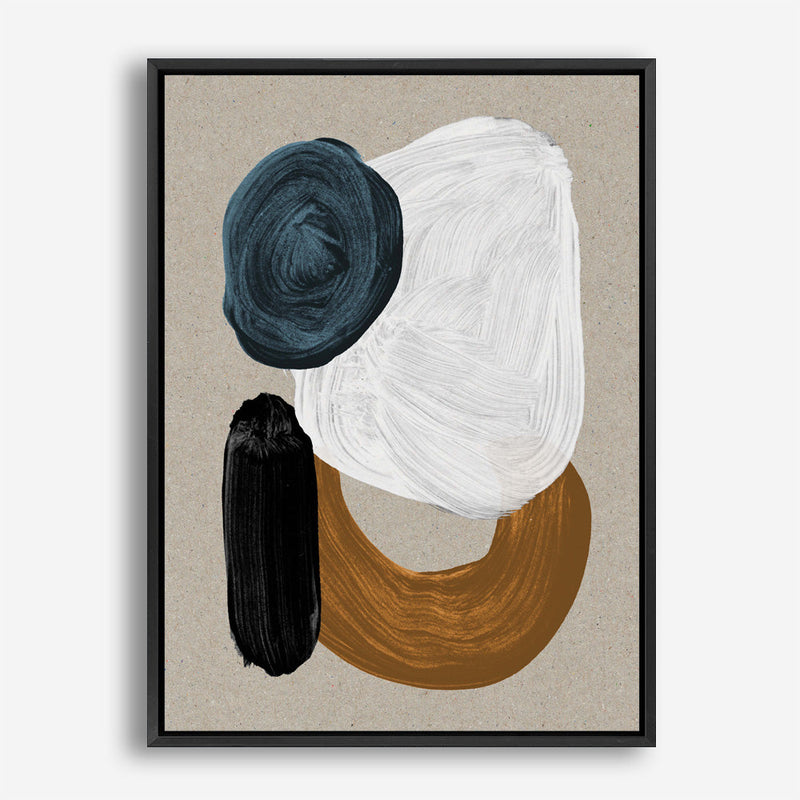 Shop Late In The Afternoon Canvas Print a painted abstract themed framed canvas wall art print from The Print Emporium artwork collection - Buy Australian made fine art painting style stretched canvas prints for the home and your interior decor space, TPE-DH-062-CA-35X46-NF