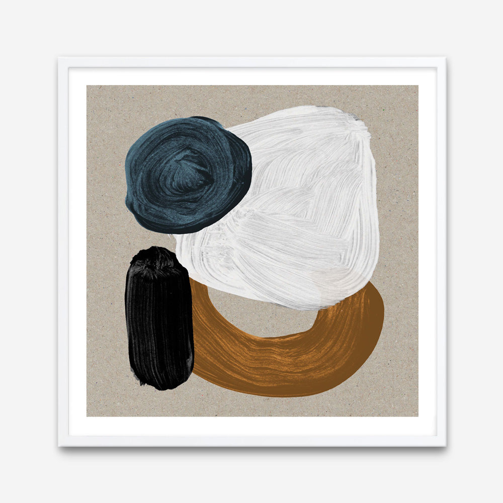 Shop Late In The Afternoon (Square) Art Print a painted abstract themed wall art print from The Print Emporium wall artwork collection - Buy Australian made fine art painting style poster and framed prints for the home and your interior decor room, TPE-DH-287-AP