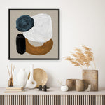 Shop Late In The Afternoon (Square) Art Print a painted abstract themed wall art print from The Print Emporium wall artwork collection - Buy Australian made fine art painting style poster and framed prints for the home and your interior decor room, TPE-DH-287-AP