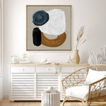 Shop Late In The Afternoon (Square) Canvas Print a painted abstract themed framed canvas wall art print from The Print Emporium artwork collection - Buy Australian made fine art painting style stretched canvas prints for the home and your interior decor space, TPE-DH-287-CA-40X40-NF