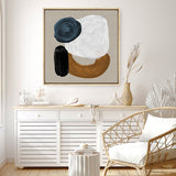 Shop Late In The Afternoon (Square) Canvas Print a painted abstract themed framed canvas wall art print from The Print Emporium artwork collection - Buy Australian made fine art painting style stretched canvas prints for the home and your interior decor space, TPE-DH-287-CA-40X40-NF