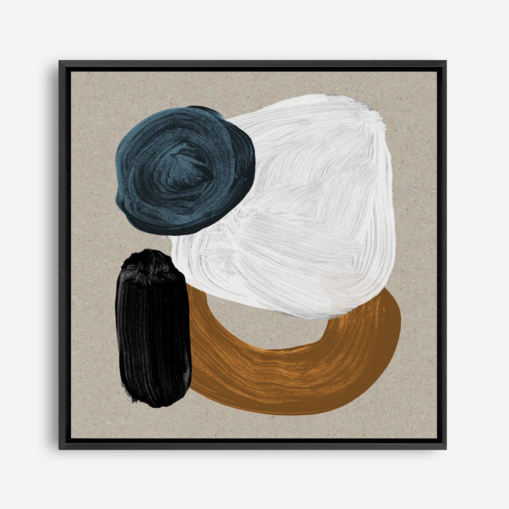 Shop Late In The Afternoon (Square) Canvas Print a painted abstract themed framed canvas wall art print from The Print Emporium artwork collection - Buy Australian made fine art painting style stretched canvas prints for the home and your interior decor space, TPE-DH-287-CA-40X40-NF