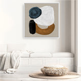 Shop Late In The Afternoon (Square) Canvas Print a painted abstract themed framed canvas wall art print from The Print Emporium artwork collection - Buy Australian made fine art painting style stretched canvas prints for the home and your interior decor space, TPE-DH-287-CA-40X40-NF