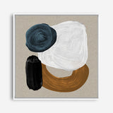 Shop Late In The Afternoon (Square) Canvas Print a painted abstract themed framed canvas wall art print from The Print Emporium artwork collection - Buy Australian made fine art painting style stretched canvas prints for the home and your interior decor space, TPE-DH-287-CA-40X40-NF