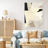 Shop Layered Abstract Canvas Print a painted abstract themed framed canvas wall art print from The Print Emporium artwork collection - Buy Australian made fine art painting style stretched canvas prints for the home and your interior decor space, TPE-DH-063-CA-35X46-NF