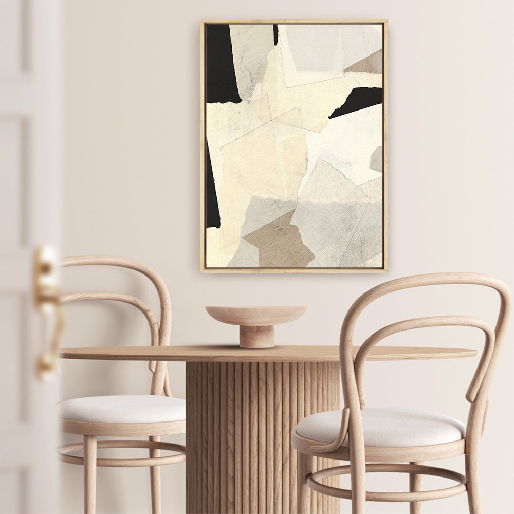 Shop Layered Abstract Canvas Print a painted abstract themed framed canvas wall art print from The Print Emporium artwork collection - Buy Australian made fine art painting style stretched canvas prints for the home and your interior decor space, TPE-DH-063-CA-35X46-NF