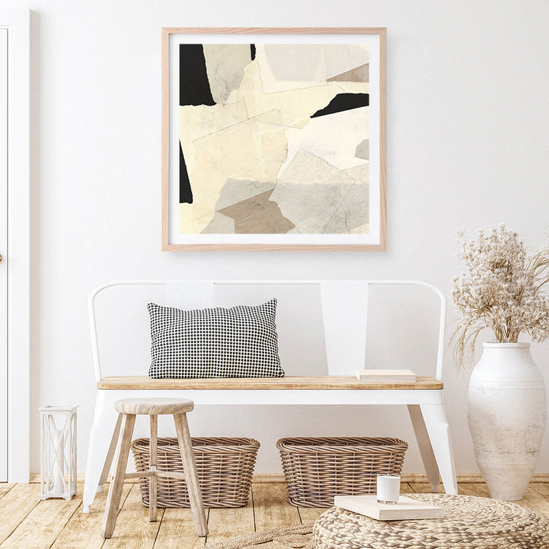 Shop Layered Abstract (Square) Art Print a painted abstract themed wall art print from The Print Emporium wall artwork collection - Buy Australian made fine art painting style poster and framed prints for the home and your interior decor room, TPE-DH-288-AP