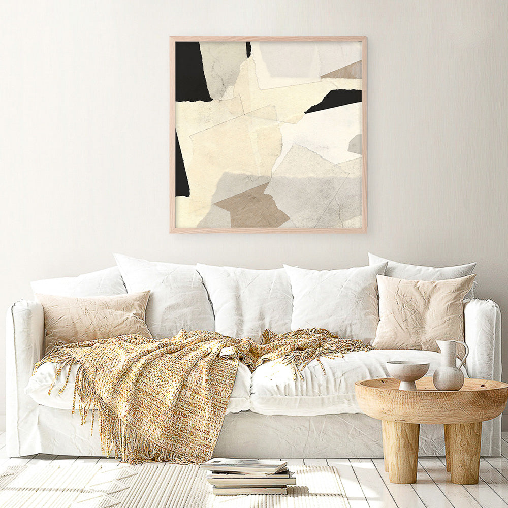 Shop Layered Abstract (Square) Art Print a painted abstract themed wall art print from The Print Emporium wall artwork collection - Buy Australian made fine art painting style poster and framed prints for the home and your interior decor room, TPE-DH-288-AP