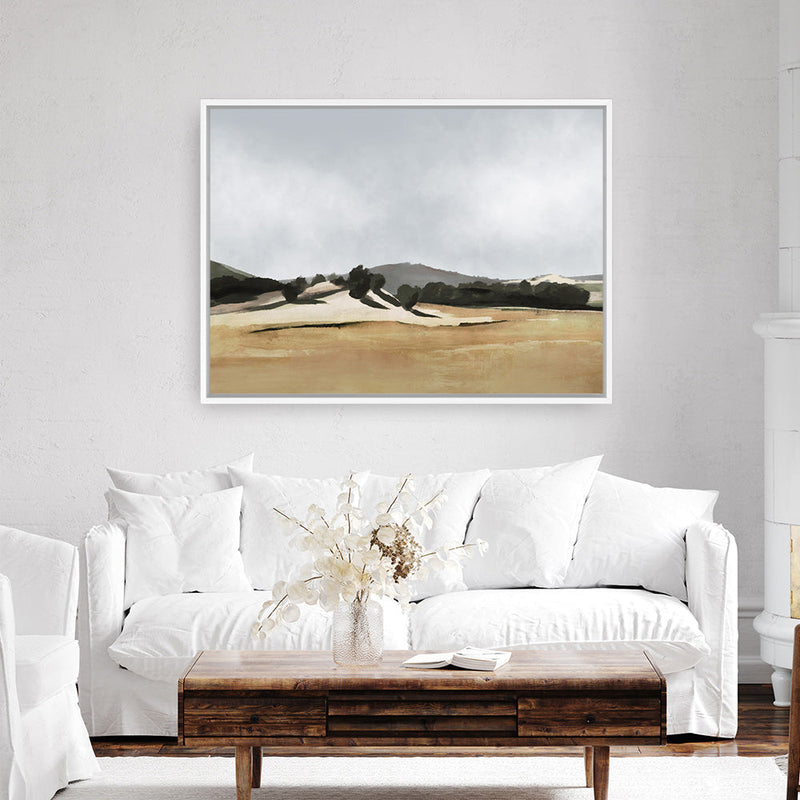 Shop Lazy Afternoon Canvas Print a painted abstract themed framed canvas wall art print from The Print Emporium artwork collection - Buy Australian made fine art painting style stretched canvas prints for the home and your interior decor space, TPE-DH-127-CA-35X46-NF