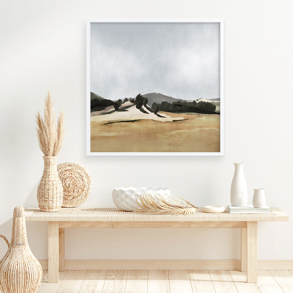 Shop Lazy Afternoon (Square) Art Print a painted abstract themed wall art print from The Print Emporium wall artwork collection - Buy Australian made fine art painting style poster and framed prints for the home and your interior decor room, TPE-DH-211-AP
