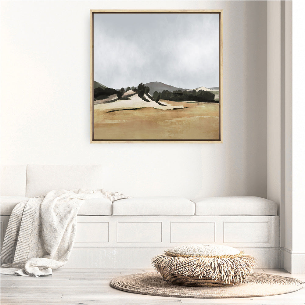 Shop Lazy Afternoon (Square) Canvas Print a painted abstract themed framed canvas wall art print from The Print Emporium artwork collection - Buy Australian made fine art painting style stretched canvas prints for the home and your interior decor space, TPE-DH-211-CA-40X40-NF