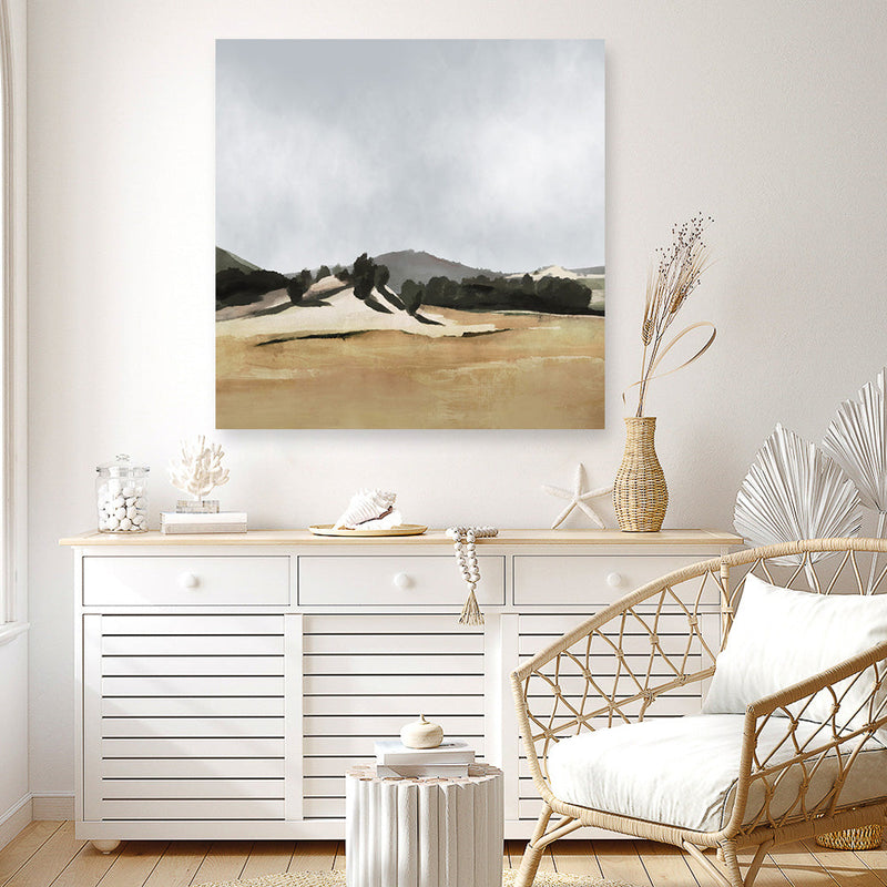 Shop Lazy Afternoon (Square) Canvas Print a painted abstract themed framed canvas wall art print from The Print Emporium artwork collection - Buy Australian made fine art painting style stretched canvas prints for the home and your interior decor space, TPE-DH-211-CA-40X40-NF