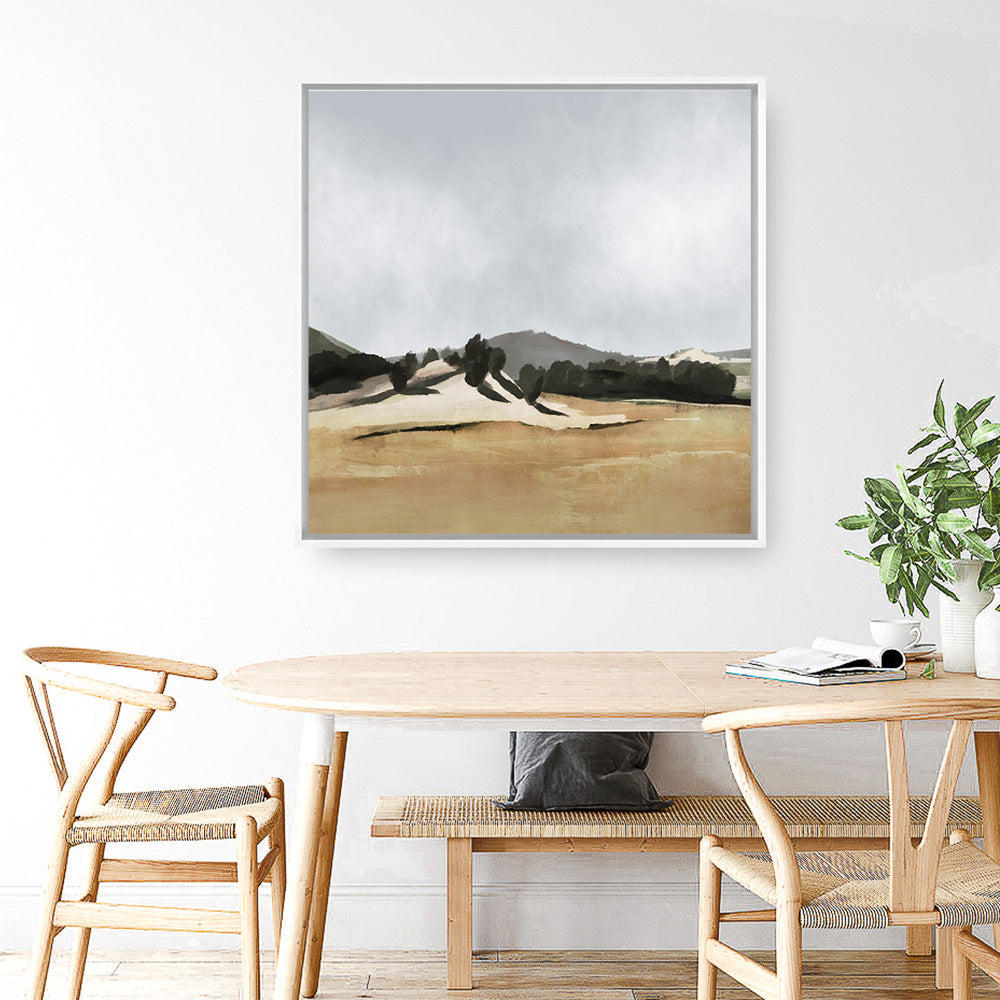 Shop Lazy Afternoon (Square) Canvas Print a painted abstract themed framed canvas wall art print from The Print Emporium artwork collection - Buy Australian made fine art painting style stretched canvas prints for the home and your interior decor space, TPE-DH-211-CA-40X40-NF