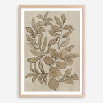 Shop Leaves Sketches I Art Print a painted abstract themed wall art print from The Print Emporium wall artwork collection - Buy Australian made fine art painting style poster and framed prints for the home and your interior decor room, TPE-PC-JN588-AP