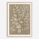Shop Leaves Sketches II Art Print a painted abstract themed wall art print from The Print Emporium wall artwork collection - Buy Australian made fine art painting style poster and framed prints for the home and your interior decor room, TPE-PC-JN589-AP