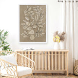 Shop Leaves Sketches II Art Print a painted abstract themed wall art print from The Print Emporium wall artwork collection - Buy Australian made fine art painting style poster and framed prints for the home and your interior decor room, TPE-PC-JN589-AP