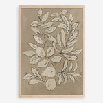 Shop Leaves Sketches II Art Print a painted abstract themed wall art print from The Print Emporium wall artwork collection - Buy Australian made fine art painting style poster and framed prints for the home and your interior decor room, TPE-PC-JN589-AP
