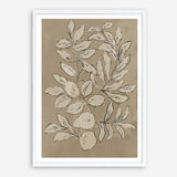 Shop Leaves Sketches II Art Print a painted abstract themed wall art print from The Print Emporium wall artwork collection - Buy Australian made fine art painting style poster and framed prints for the home and your interior decor room, TPE-PC-JN589-AP
