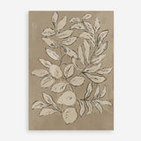 Shop Leaves Sketches II Art Print a painted abstract themed wall art print from The Print Emporium wall artwork collection - Buy Australian made fine art painting style poster and framed prints for the home and your interior decor room, TPE-PC-JN589-AP