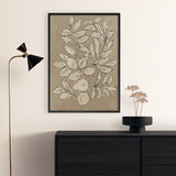 Shop Leaves Sketches II Art Print a painted abstract themed wall art print from The Print Emporium wall artwork collection - Buy Australian made fine art painting style poster and framed prints for the home and your interior decor room, TPE-PC-JN589-AP