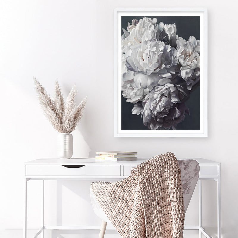 Shop Les Fleurs Art Print a floral themed painted wall art print from The Print Emporium wall artwork collection - Buy Australian made fine art painting style poster and framed prints for the home and your interior decor room, TPE-329-AP