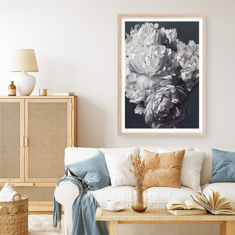 Shop Les Fleurs Art Print a floral themed painted wall art print from The Print Emporium wall artwork collection - Buy Australian made fine art painting style poster and framed prints for the home and your interior decor room, TPE-329-AP