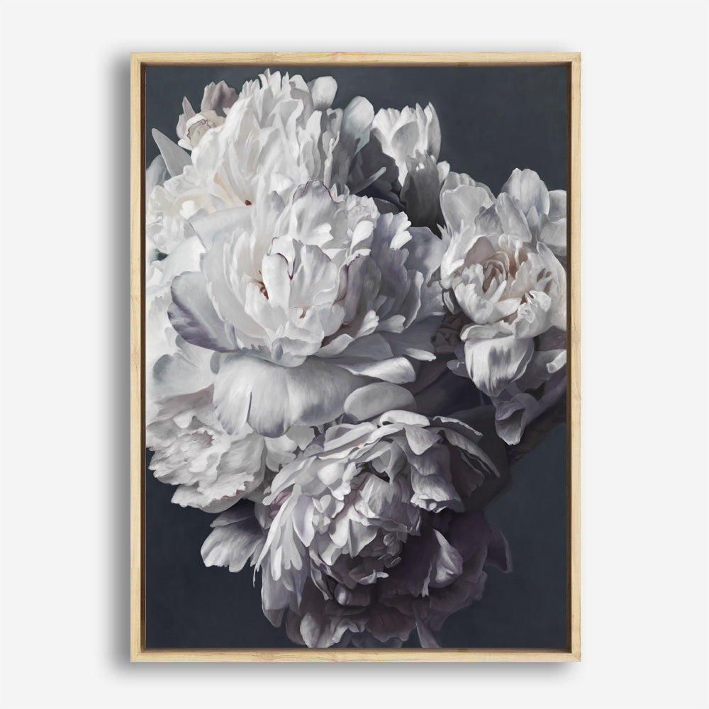 Shop Les Fleurs Canvas Print a floral themed painted framed canvas wall art print from The Print Emporium artwork collection - Buy Australian made fine art painting style stretched canvas prints for the home and your interior decor space, TPE-329-CA-35X46-NF