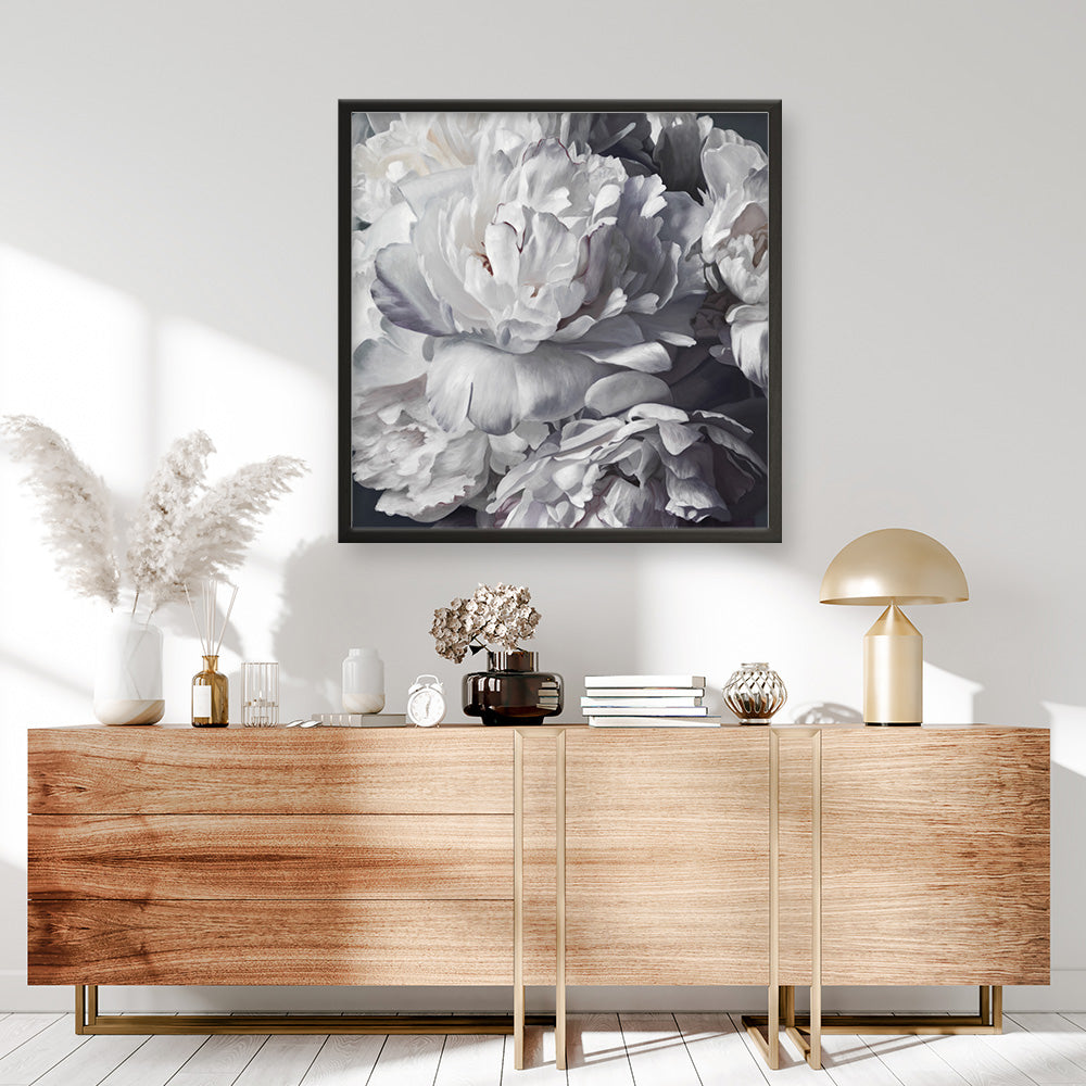 Shop Les Fleurs (Square) Art Print a floral themed painted wall art print from The Print Emporium wall artwork collection - Buy Australian made fine art painting style poster and framed prints for the home and your interior decor room, TPE-369-AP