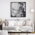 Shop Les Fleurs (Square) Canvas Print a floral themed painted framed canvas wall art print from The Print Emporium artwork collection - Buy Australian made fine art painting style stretched canvas prints for the home and your interior decor space, TPE-369-CA-40X40-NF