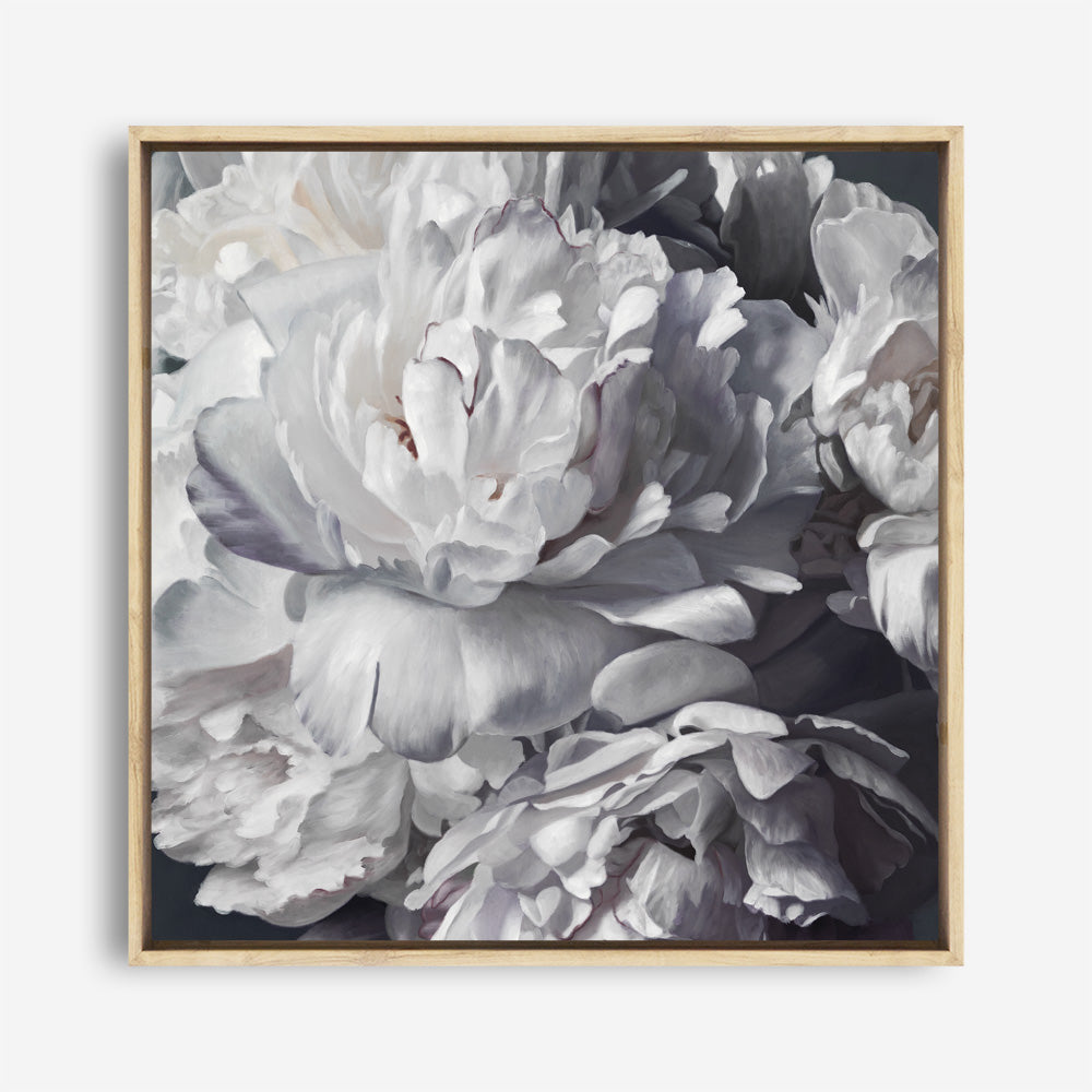 Shop Les Fleurs (Square) Canvas Print a floral themed painted framed canvas wall art print from The Print Emporium artwork collection - Buy Australian made fine art painting style stretched canvas prints for the home and your interior decor space, TPE-369-CA-40X40-NF