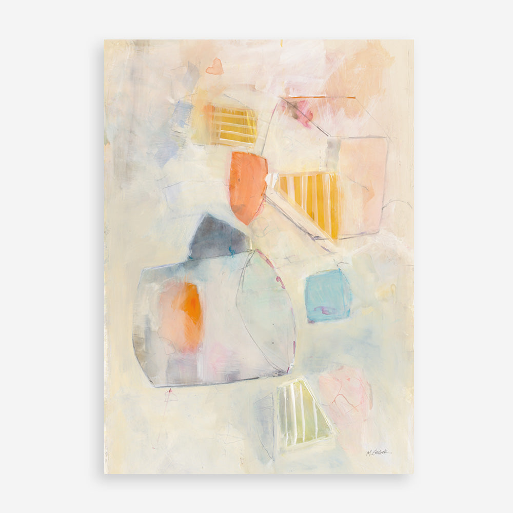 Shop Let Them Eat Cake Art Print a painted abstract themed wall art print from The Print Emporium wall artwork collection - Buy Australian made fine art painting style poster and framed prints for the home and your interior decor room, TPE-WA-36358-AP