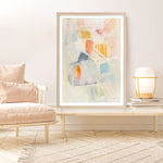Shop Let Them Eat Cake Art Print a painted abstract themed wall art print from The Print Emporium wall artwork collection - Buy Australian made fine art painting style poster and framed prints for the home and your interior decor room, TPE-WA-36358-AP