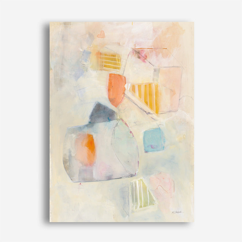 Shop Let Them Eat Cake Canvas Print a painted abstract themed framed canvas wall art print from The Print Emporium artwork collection - Buy Australian made fine art painting style stretched canvas prints for the home and your interior decor space, TPE-WA-36358-CA-35X46-NF