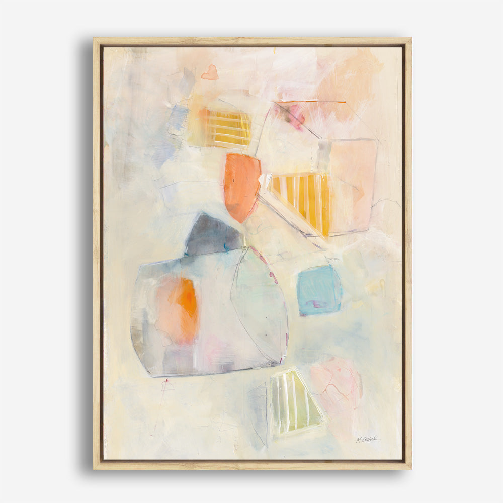 Shop Let Them Eat Cake Canvas Print a painted abstract themed framed canvas wall art print from The Print Emporium artwork collection - Buy Australian made fine art painting style stretched canvas prints for the home and your interior decor space, TPE-WA-36358-CA-35X46-NF