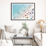 Shop Life At The Beach Photo Art Print a coastal themed photography wall art print from The Print Emporium wall artwork collection - Buy Australian made fine art poster and framed prints for the home and your interior decor, TPE-1252-AP