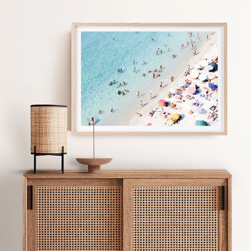 Shop Life At The Beach Photo Art Print a coastal themed photography wall art print from The Print Emporium wall artwork collection - Buy Australian made fine art poster and framed prints for the home and your interior decor, TPE-1252-AP