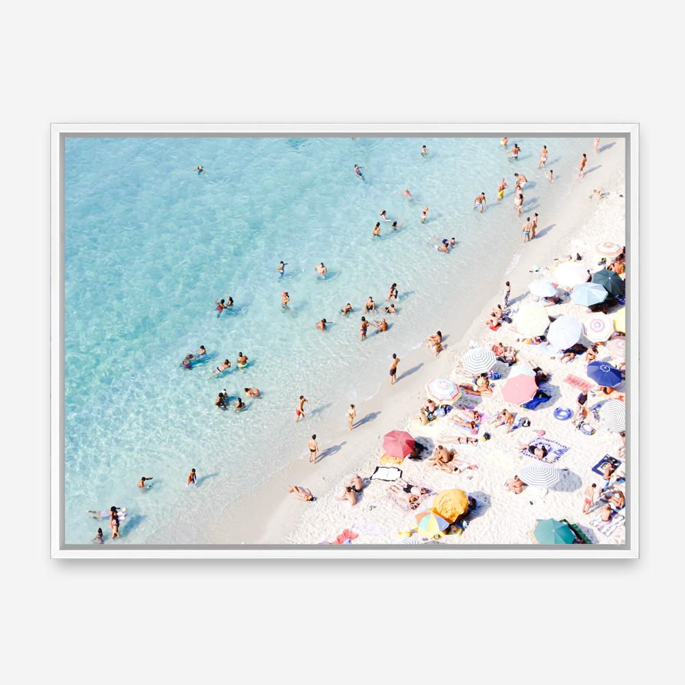 Shop Life At The Beach Photo Canvas Print a coastal themed photography framed stretched canvas print from The Print Emporium wall artwork collection - Buy Australian made prints for the home and your interior decor space, TPE-1252-CA-35X46-NF