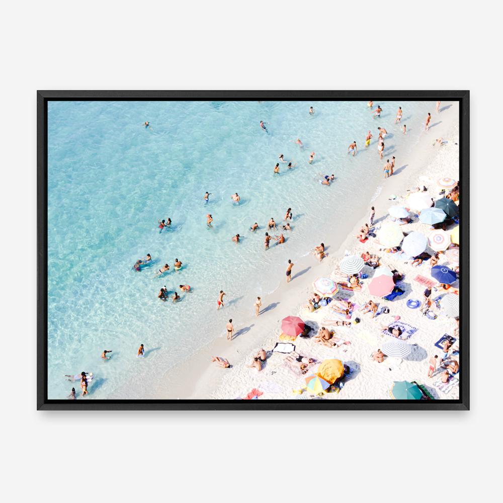 Shop Life At The Beach Photo Canvas Print a coastal themed photography framed stretched canvas print from The Print Emporium wall artwork collection - Buy Australian made prints for the home and your interior decor space, TPE-1252-CA-35X46-NF