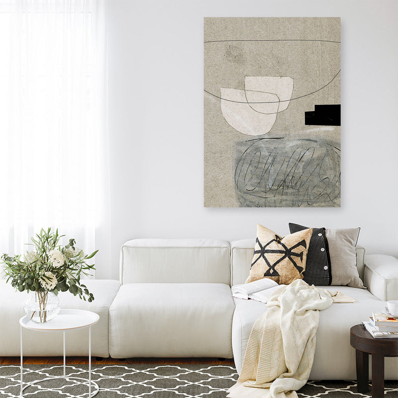 Shop Lifestyle 1 Canvas Print a painted abstract themed framed canvas wall art print from The Print Emporium artwork collection - Buy Australian made fine art painting style stretched canvas prints for the home and your interior decor space, TPE-DH-064-CA-35X46-NF