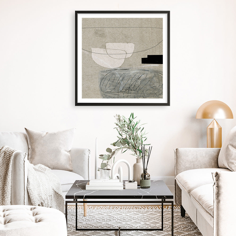 Shop Lifestyle 1 (Square) Art Print a painted abstract themed wall art print from The Print Emporium wall artwork collection - Buy Australian made fine art painting style poster and framed prints for the home and your interior decor room, TPE-DH-289-AP
