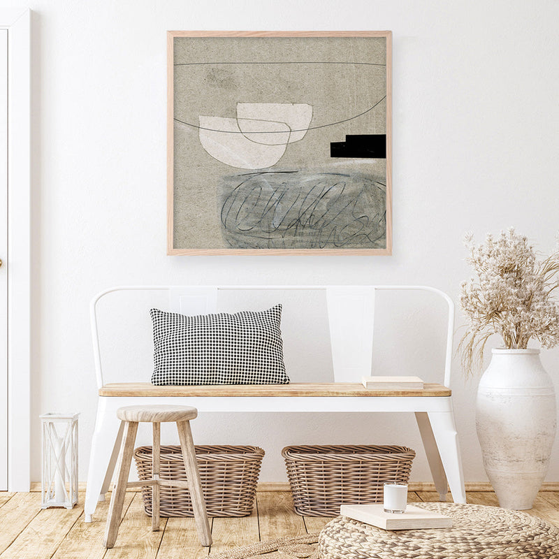 Shop Lifestyle 1 (Square) Art Print a painted abstract themed wall art print from The Print Emporium wall artwork collection - Buy Australian made fine art painting style poster and framed prints for the home and your interior decor room, TPE-DH-289-AP