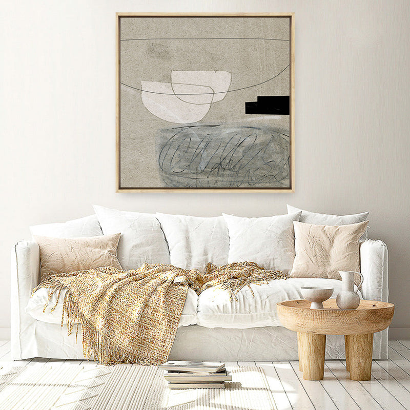 Shop Lifestyle 1 (Square) Canvas Print a painted abstract themed framed canvas wall art print from The Print Emporium artwork collection - Buy Australian made fine art painting style stretched canvas prints for the home and your interior decor space, TPE-DH-289-CA-40X40-NF