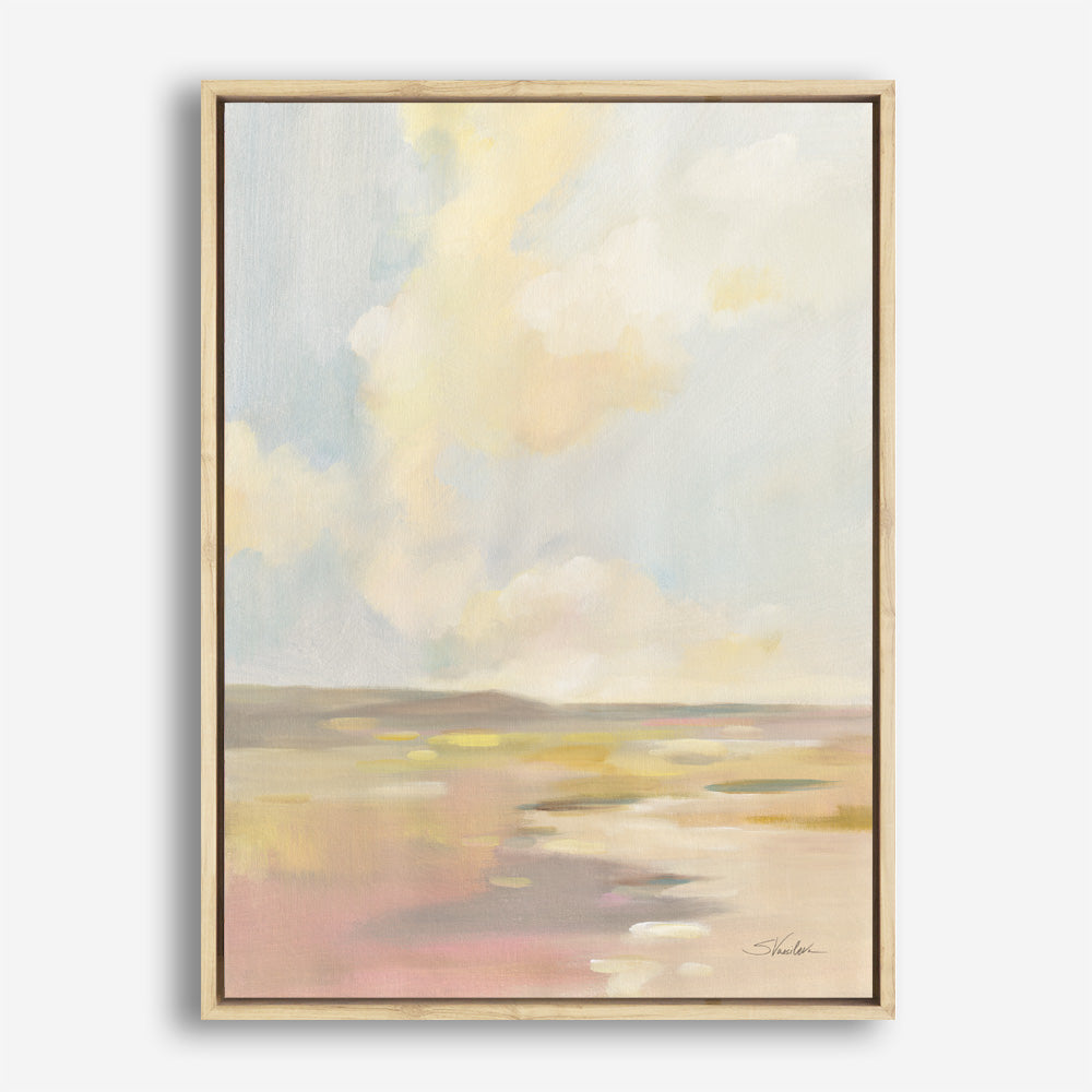 Shop Light Cloud Canvas Print a painted abstract themed framed canvas wall art print from The Print Emporium artwork collection - Buy Australian made fine art painting style stretched canvas prints for the home and your interior decor space, TPE-WA-74917-CA-35X46-NF