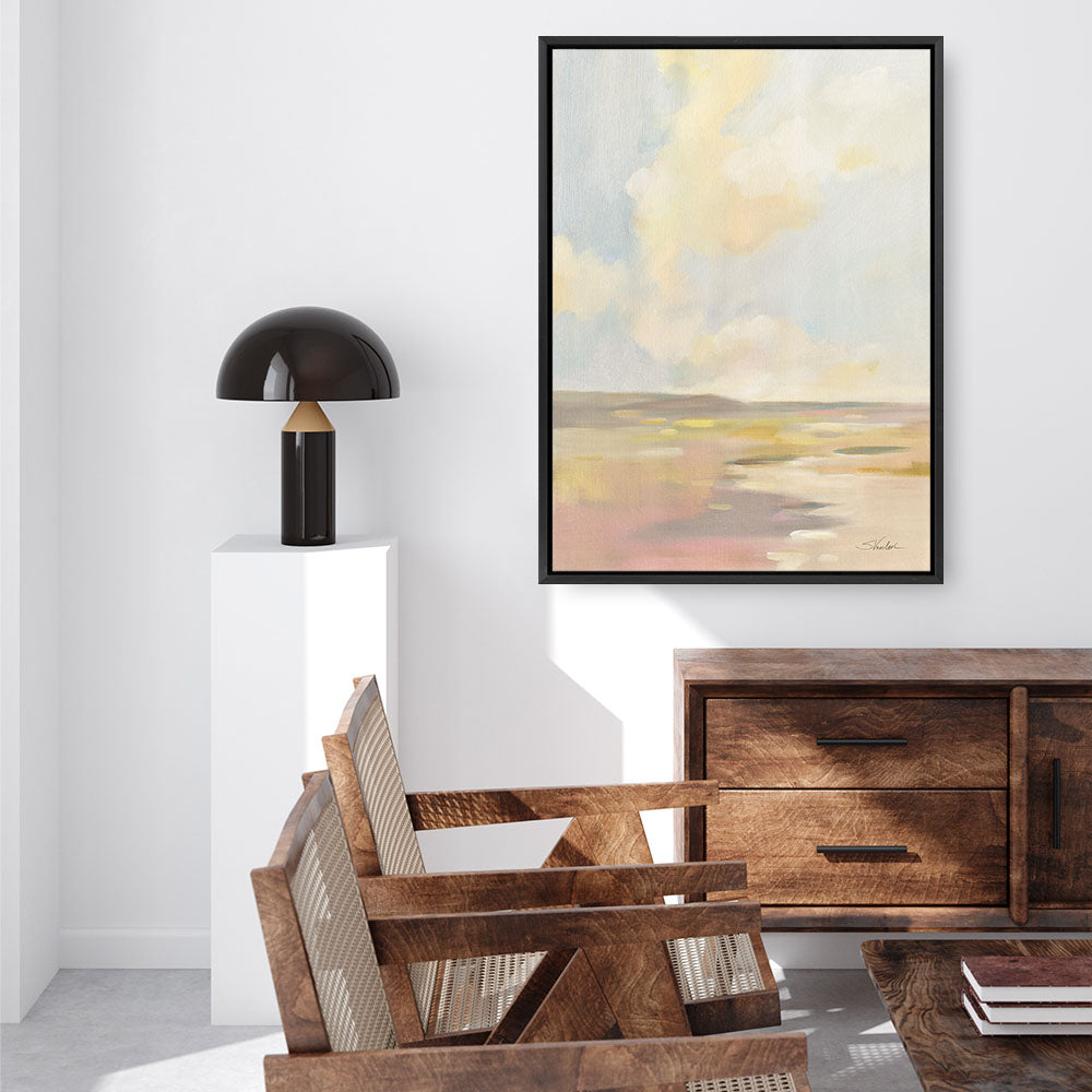 Shop Light Cloud Canvas Print a painted abstract themed framed canvas wall art print from The Print Emporium artwork collection - Buy Australian made fine art painting style stretched canvas prints for the home and your interior decor space, TPE-WA-74917-CA-35X46-NF