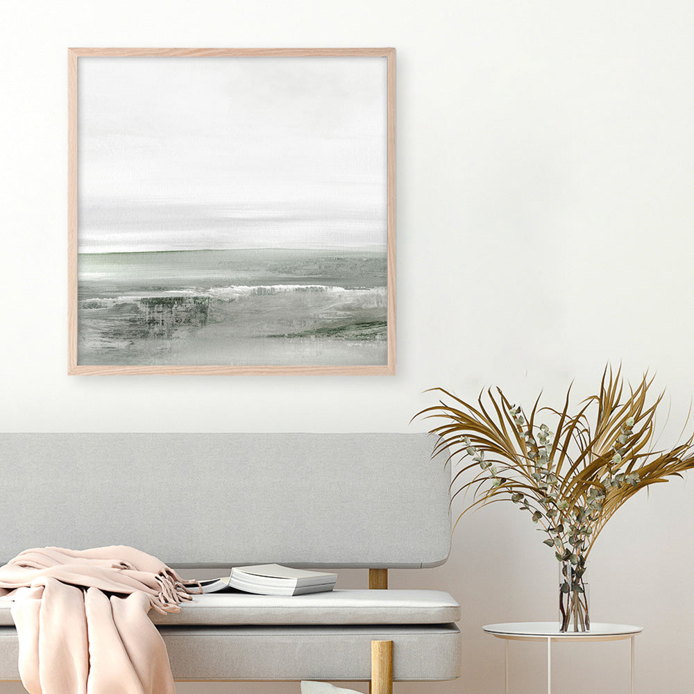 Shop Light Dawn 1 (Square) Art Print a painted abstract themed wall art print from The Print Emporium wall artwork collection - Buy Australian made fine art painting style poster and framed prints for the home and your interior decor room, TPE-DH-291-AP